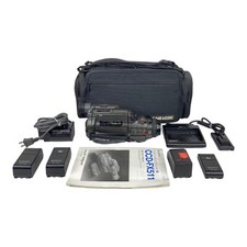 Sony CCD-FX511 Handycam Video 8 Camera Recorder Adaptors Batteries Charger lot