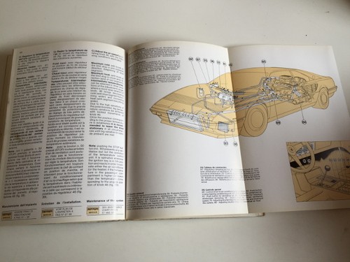 FERRARI MONDIAL quattrovalvole owner´s manual 1982 notice d´entretien uso e BA - Picture 2 of 6