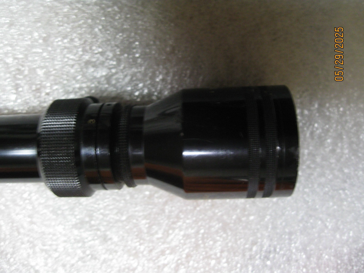Vintage Scope Japan # 640W Tasco 3-9x40 Coated Omni-View Opti