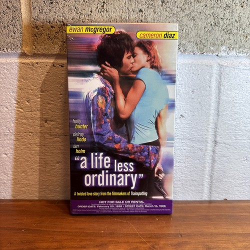 A Life Less Ordinary VHS Demo Promo Sealed Ewan Mcgregor Cameron Diaz - 第 15/15 張圖片
