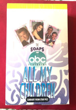 1991 THE SOAPS OF ABC ALL MY CHILDREN TRADING CARDS 36 PACKS SEALED  WAX BOX