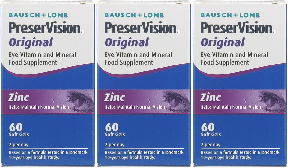Preservision Original 60 Packoft Gels X 3