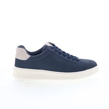 Rockport Lite Court Mens Blue Mesh Lace Up Lifestyle Sneakers Shoes 8