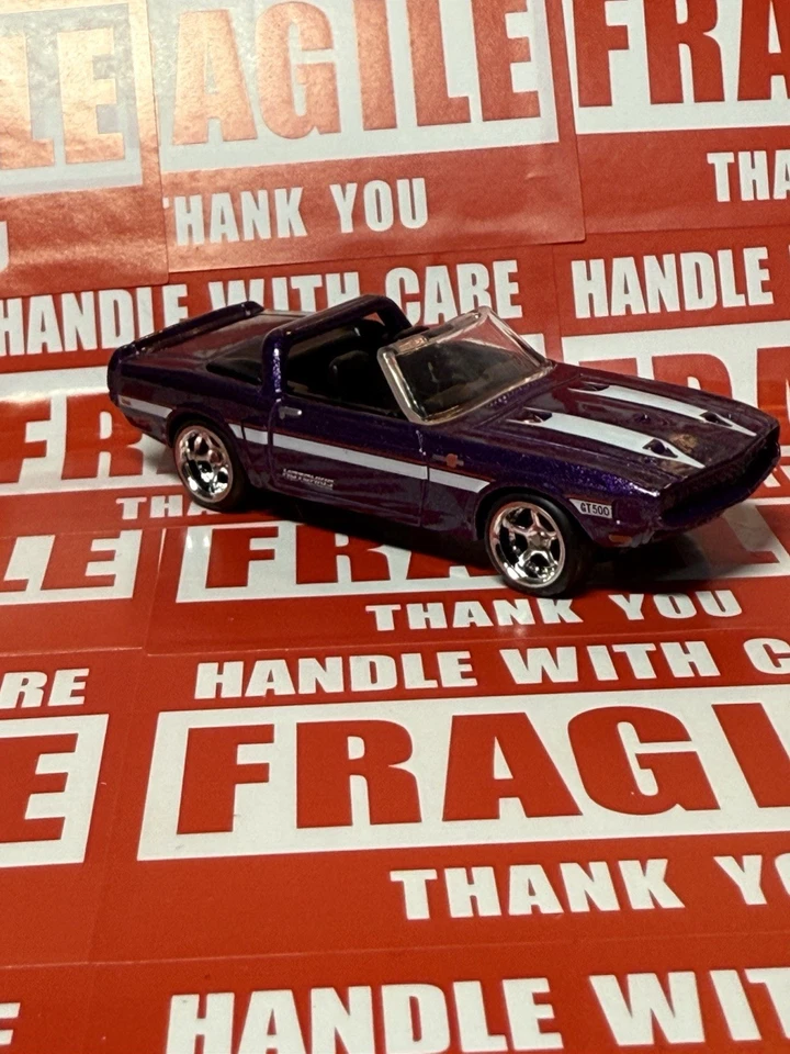 Hot Wheels 69 Shelby GT-500 Custom RR Neumáticos Rueda Intercambio Suelto 1/64 Diecast Foto 3 de 3