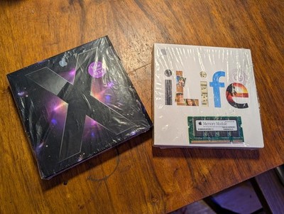 Apple Mac OS X 10.5.6 Leopard Retail and Life 09 &  DVD & Memory Module