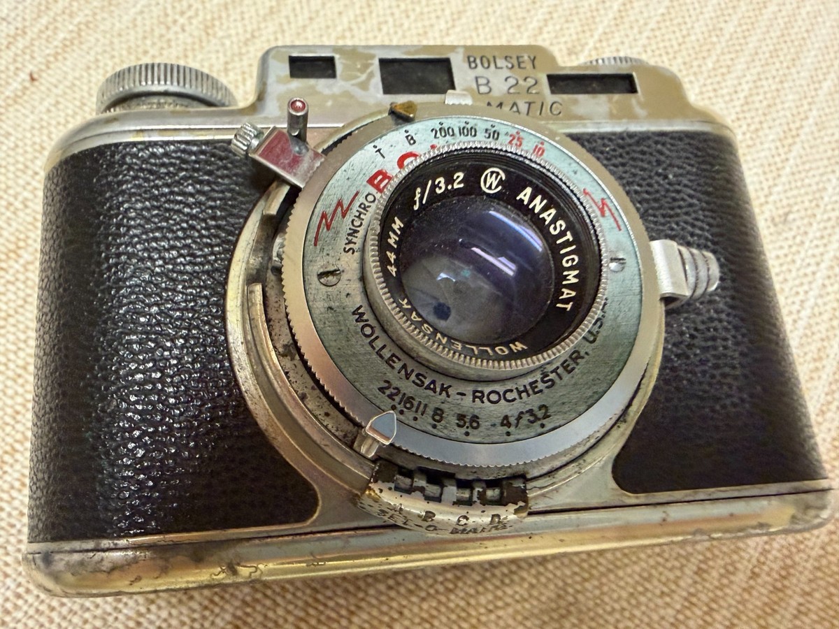 BOLSEY B22 CAMERA W./CASE | eBay