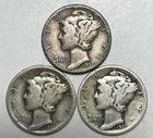 Photo of a 1937-D Mercury Dime from an eBay listing that sold on Jul 21, 2026