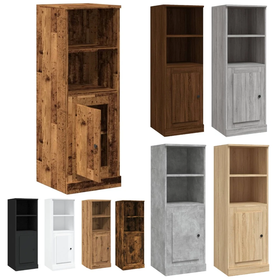 Highboard Sideboard mit 2 Stauraum Hochschrank Lagerschrank Mehrzweckschrank - Bild 1 von 1