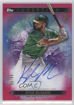 2024 Topps Inception Magenta 55/99 Kyle McCann #BRES-KMC Auto RC 4k8