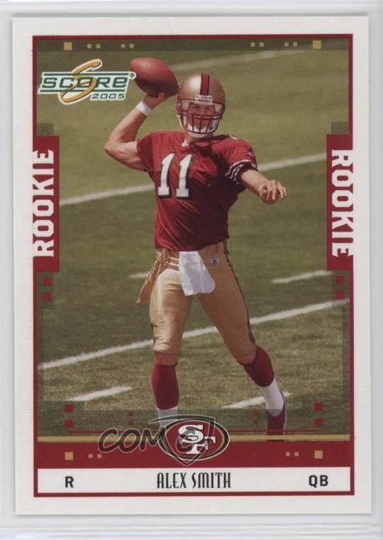 2005 Score Rookie Alex Smith #331 Rookie RC 0nr3
