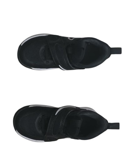 Nike Kids Sneakers Black/White US 11C Lightweight Breathable Mesh Durable Grip V - Picture 2 of 4