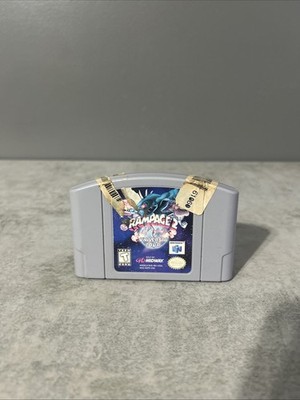 Rampage 2: Universal Tour (Nintendo 64, 1999) N64 Tested And Working Authentic