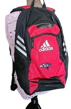 Adidas Red Black Backpack Stadium II Basketball S Futbal Sports  Waterproof