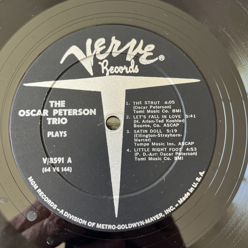 The Oscar Peterson Trio – The Oscar Peterson Trio Plays 1964 MONO VERVE JAZZ!! - Imagen 5 de 7