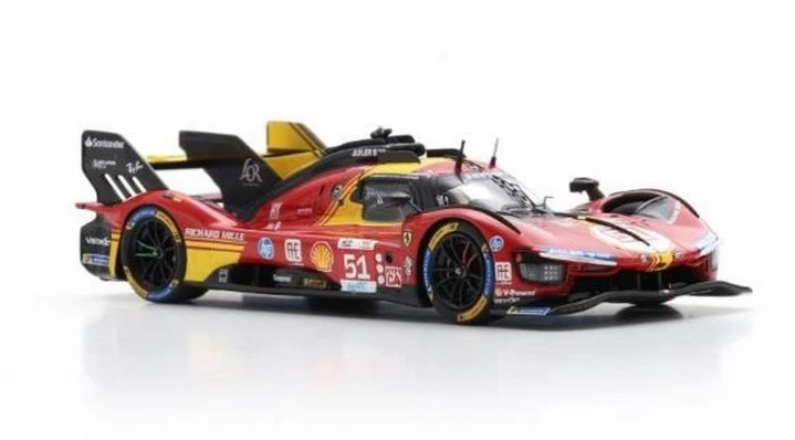 LOOK SMART, FERRARI 499P #51 3° 24H Le Mans 2024 P.GUIDI-J.CALADO-A.GIOVINAZZ... - Immagine 2 di 4