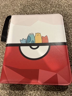 Card Binder for Pokemon Cards Holder Fits 900 Cards w/ 50 Removable Sleeves