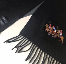 POLO Ralph Lauren 100 Lambswool Unisex Winter Scarf