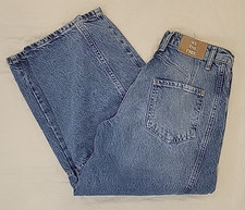 We The Free Mid Rise Barrel Blue Jeans Womens 26
