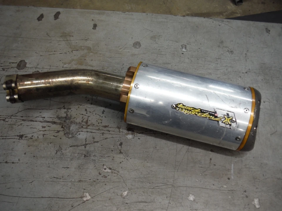 2006-2007 SUZUKI GSXR 600 750 TWO BROTHERS SLIPON ESCAPE (TEM ERUPÇÃO CUTÂNEA) - Imagem 3 de 4