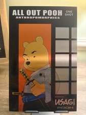 All Out Pooh Usagi Yojimbo Homage Metal Cover Hard to Find comic cover