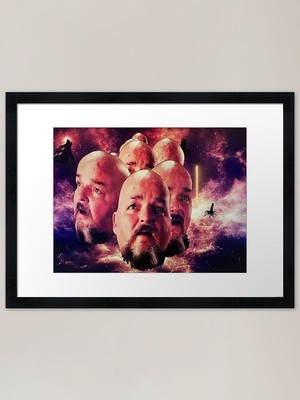 Alain Johannes gerahmter Kunstdruck gerahmt Wandbild Poster Leinwanddruck Bild