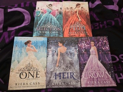 Kiera Cass - The Selection Serien 5 Bücher ENGLISCH - The Crown Heir One Elite