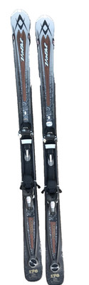 170cm Volkl Grizzly Skis, Older Marker Wideride iPT Bindings Great Condition.