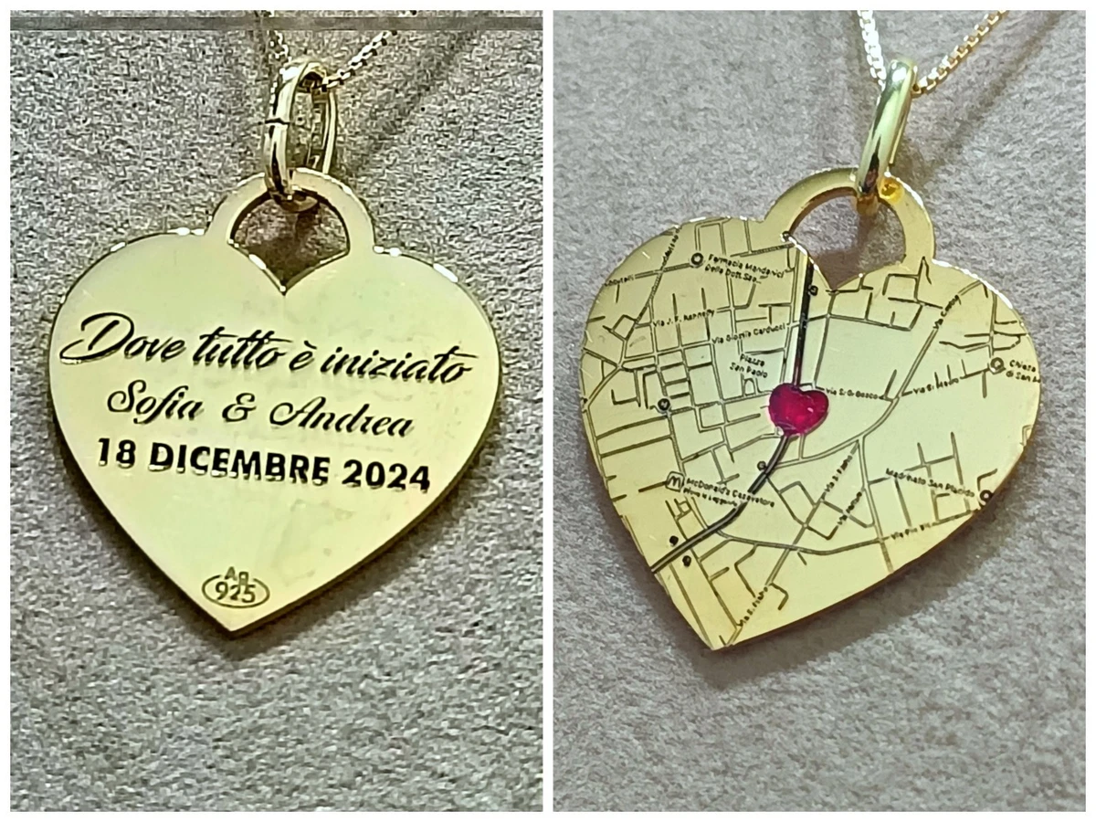 Collana con nome in argento 925