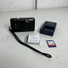 Canon PowerShot SD940 IS 12.1MP Digital Camera Black New Battery, 2GB SD Charger