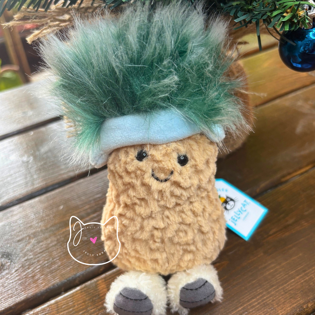 AUTHENTIC Jellycat Amuseables Peanut Apres Ski New BNWT Soft Plush