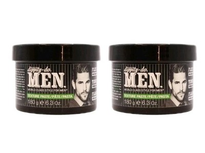 DIPPITY DO FOR MEN - PASTE FLEX HOLD - DIPPITY DO HAIR GEL (6.3 OZ X 2) **NEW**