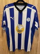 Original Puma Sheffield Wednesday 2009/2010 Home Shirt Size Large