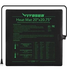 VIVOSUN Seedling Heat Mat 20" x 20.75" Seed Starter Pad Germination Propagation 