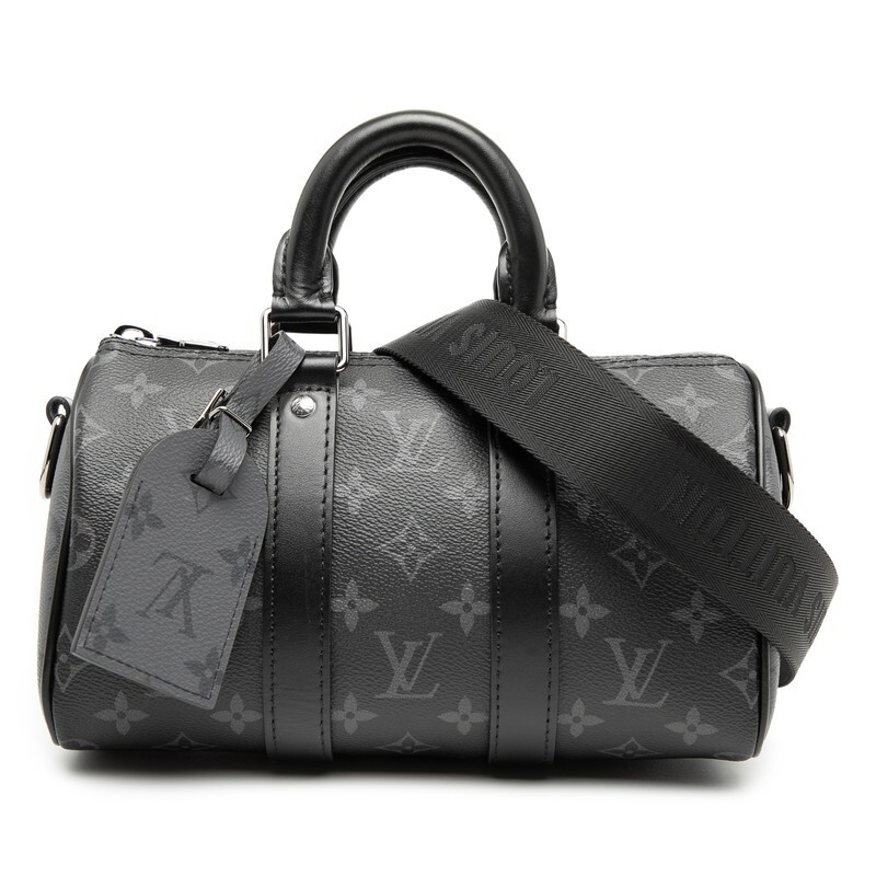 Louis Vuitton Monogram Eclipse Reverse Keepall Bandouliere 25 M46271 353246