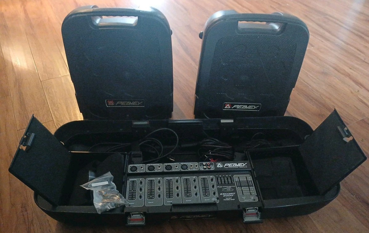 PEAVEY ESCORT 2000 ピービー ポータブル PAシステム Peavey Escort 2000 Portable PA Sound System - Previously