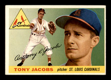 1955 TOPPS #183 TONY JACOBS (VG) HIGH # ~ GFCC