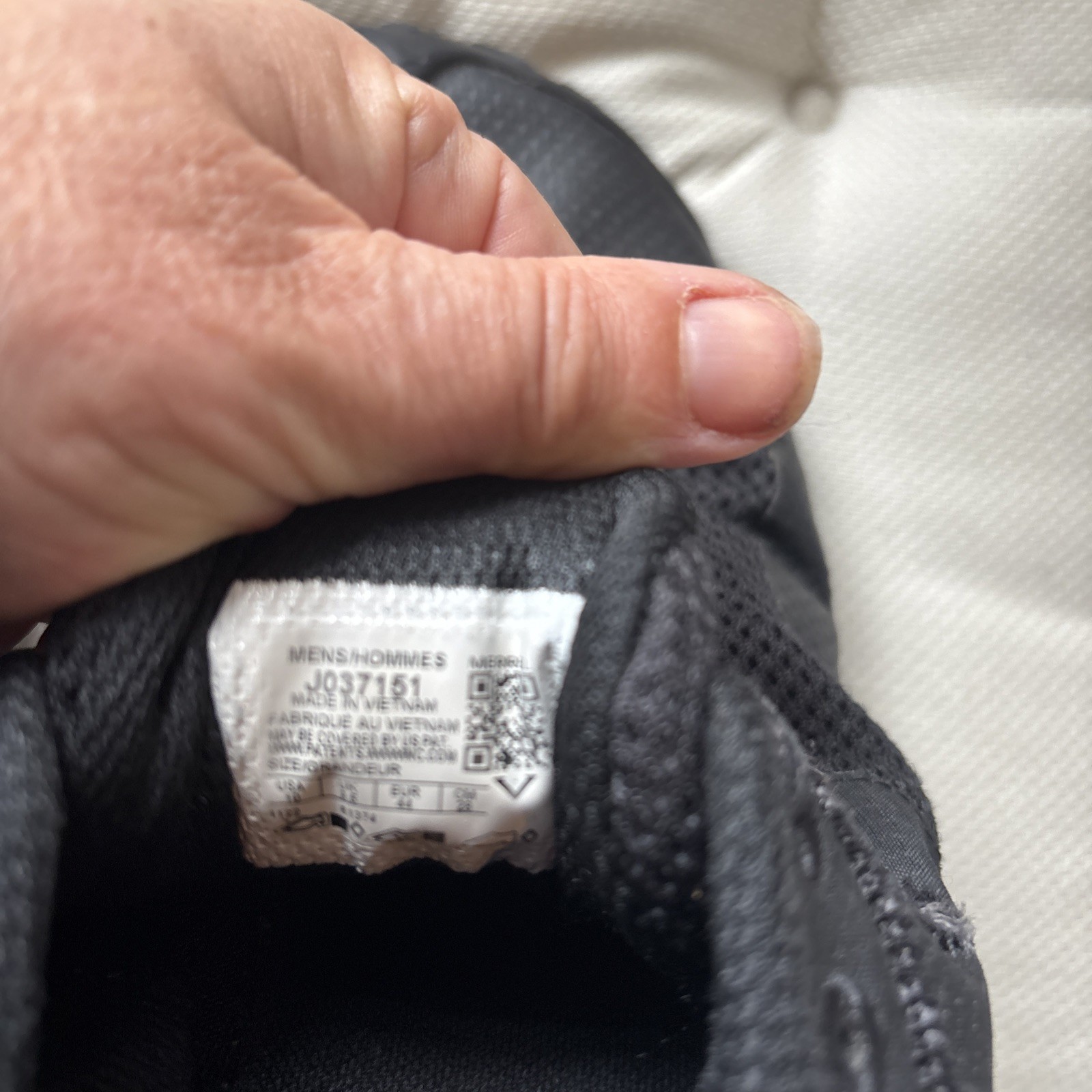 Merrell Trail Glove uomo UK 9 5 US 10 scarpe da corsa a piedi nudi scarpe da ginnastica