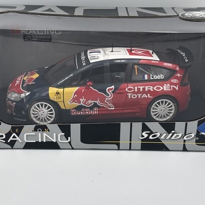 Citroen C4 WRC Red Bull S.LOEB - D.ELENA Solido 1/18 Scale | eBay UK