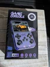 R36S Retro Handheld Video Game Console 3.5" IPS Screen 64GB 20000 game Black