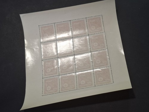 Croacia NDH WWII 1944 Cruz Roja ** MNH Juego completo 16x en hojas completas - Imagen 5 de 7