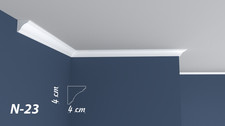 Coving Cornice Moulding Xps For Wall & Ceiling Decoration - Not Plaster N23