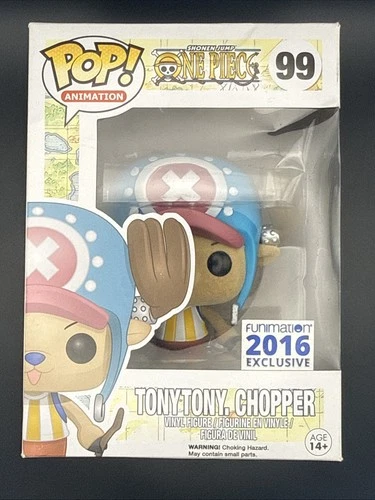 Funko Pop! Vinyl: One Piece - Tony Tony Chopper - (Flocked) Funimation Exclusive
