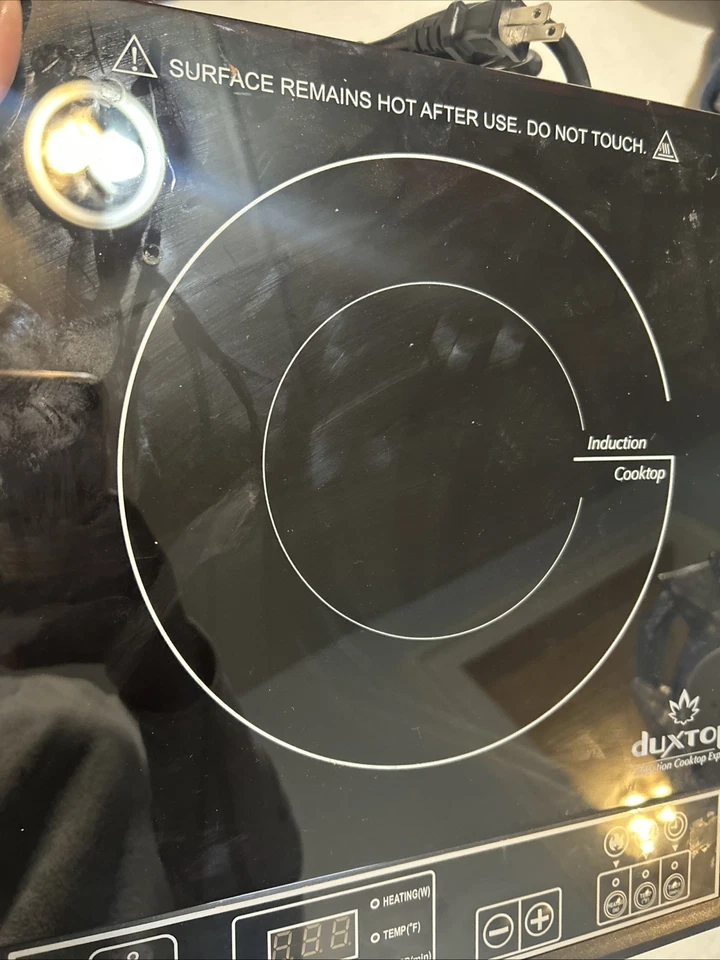 ESTUFA DE INDUCCIÓN ELÉCTRICA DUXTOP BT-180G3 1800W Foto 4 de 4