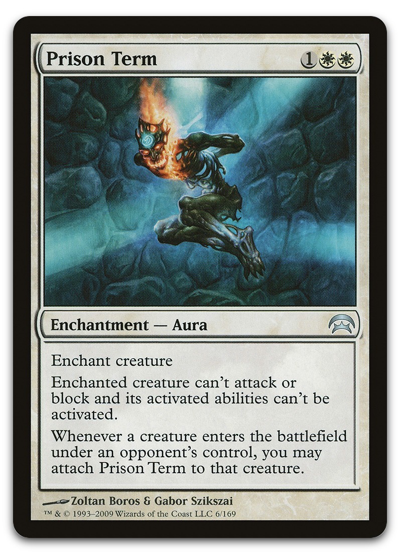 Prison Term #6 (NM) Planechase HOP Magic MTG