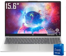 HP 15.6" FHD Touchscreen AI Laptop Intel Core i7-1355U 32GB RAM 1TB SSD Iris Xe