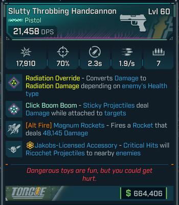 #ad Borderlands 4 • Pearlescent Pistol • Handcannon • Level 60 • PS PC XB STEAM $8.00