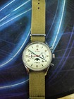 ST1654 Seagull Movement 24H-Hour Display 1963 Automatic Mechanical Wristwatch