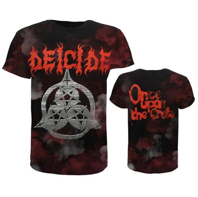 Deicide Once Upon The Cross 3D AOP T-shirt All Size S To 5XL BT1578