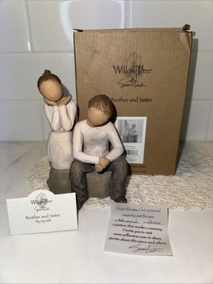 Willow Tree Brother and Sister By My Side Figurine #26187 Susan Lordi Sculpture