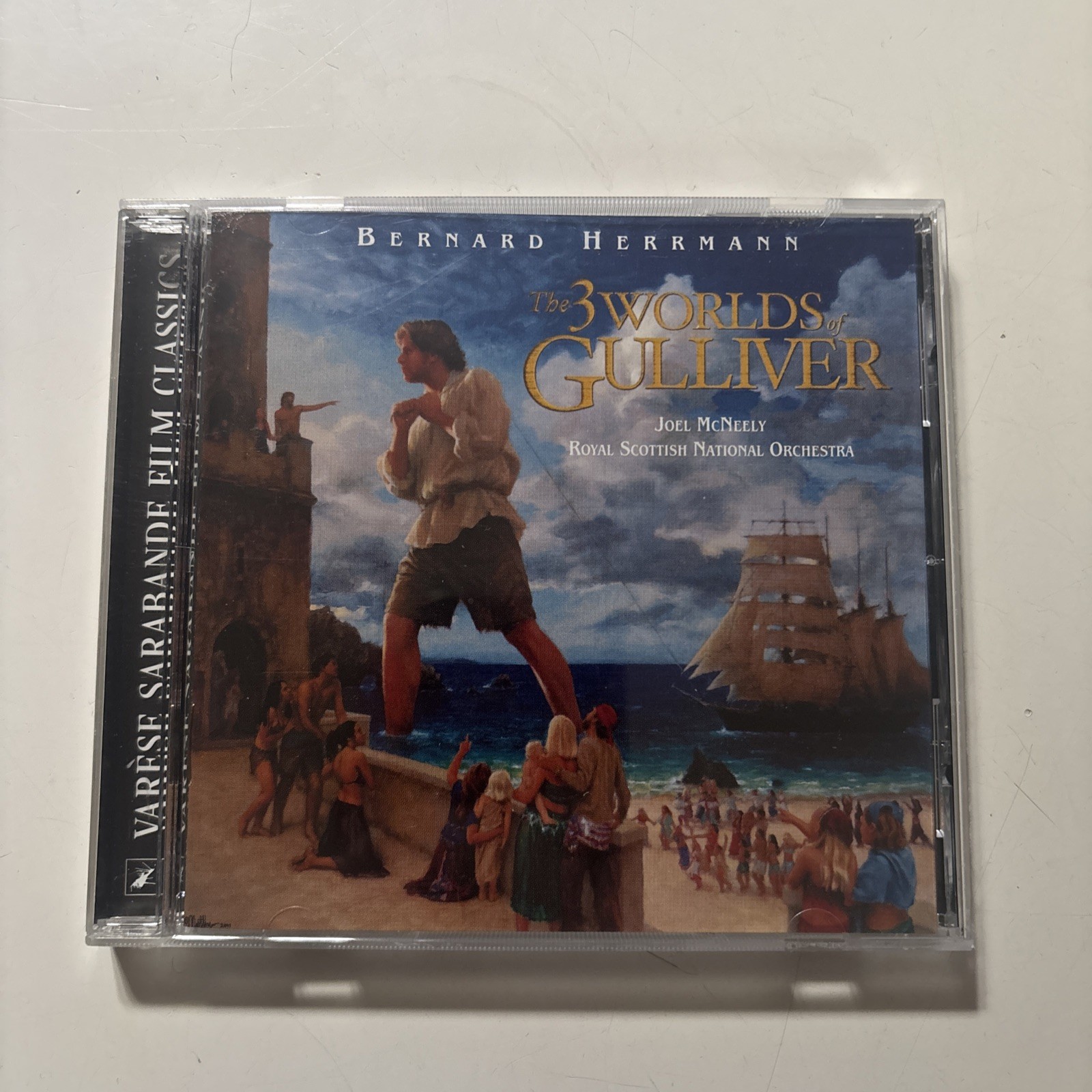The 3 Worlds of Gulliver by Bernard Herrmann (Composer) (CD, Mar-2001, Varèse...